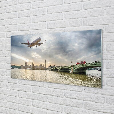 Quadro de vidro Plano de nuvem