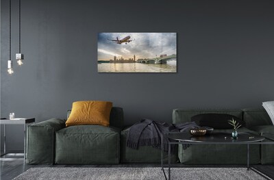 Quadro de vidro Plano de nuvem