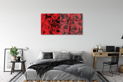 Pintura em vidro Rosas
