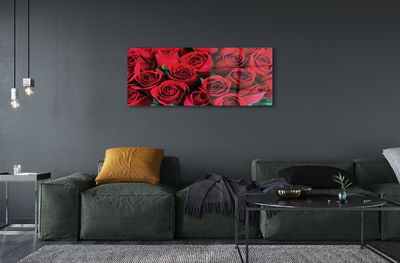 Quadro de vidro Rosas