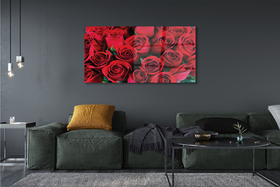 Quadro de vidro Rosas