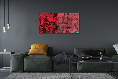 Quadro de vidro Rosas