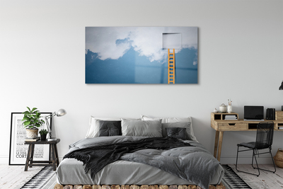 Pintura em vidro Escada para o Céu