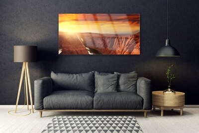 Pintura em vidro Paisagem do Grand Canyon