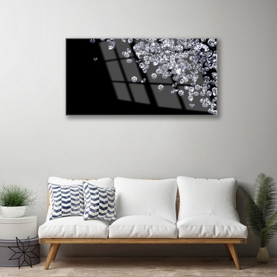 Quadro de vidro Arte de Diamantes