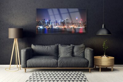 Quadro de vidro Arranha-céus Casas da Cidade