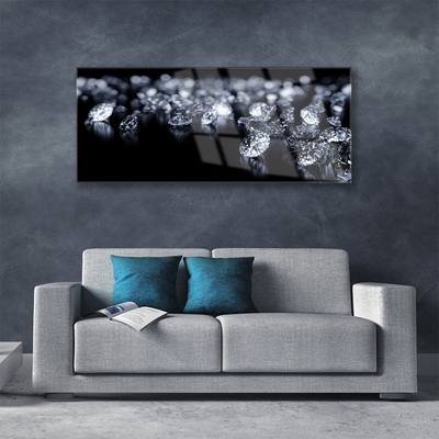 Quadro de vidro Arte de Diamantes