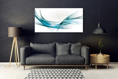 Pintura em vidro Arte de Linhas Abstratas