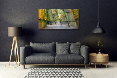 Quadro de vidro Parque Outono Jardim Natureza