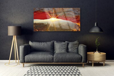 Pintura em vidro Paisagem do Grand Canyon