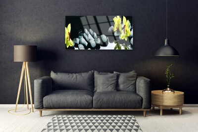 Quadro de vidro Flor de orquídea