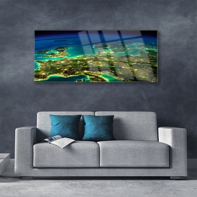 Pintura em vidro Gráficos Abstratos