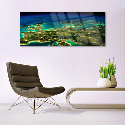 Pintura em vidro Gráficos Abstratos