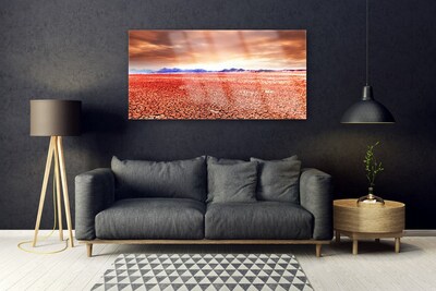 Quadro de vidro Paisagem desértica de areia
