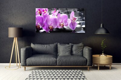 Quadro de vidro Flor na Parede
