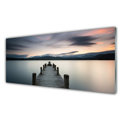 Pintura em vidro Arquitetura da Ponte Marítima