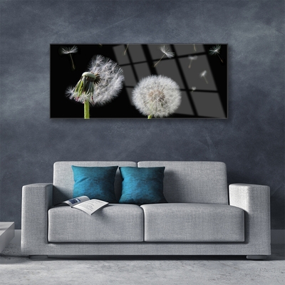 Quadro de vidro Dente-de-leão