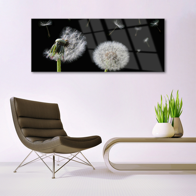 Quadro de vidro Dente-de-leão