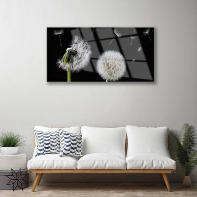 Quadro de vidro Dente-de-leão