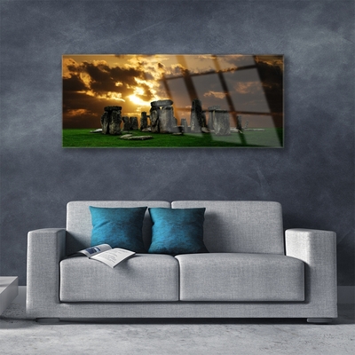 Quadro de vidro Paisagem de Pedras