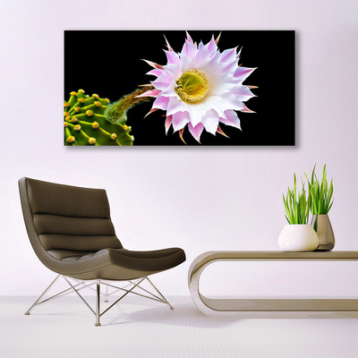 Quadro de vidro Flor na Parede