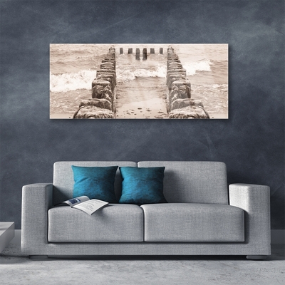 Quadro de vidro Arquitetura Ocean Beach