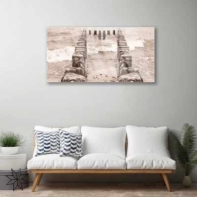 Quadro de vidro Arquitetura Ocean Beach