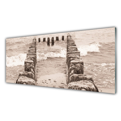 Quadro de vidro Arquitetura Ocean Beach