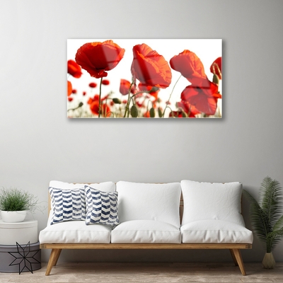 Pintura em vidro Tulipas Flores