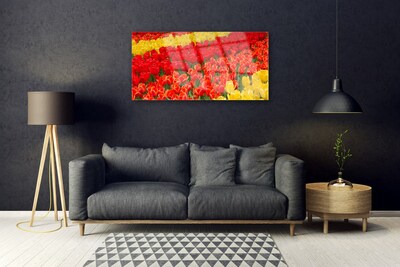 Pintura em vidro Tulipas Flores