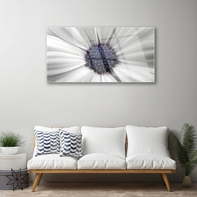 Quadro de vidro Planta de flores