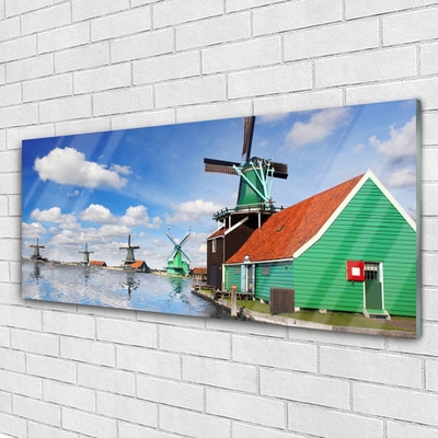 Quadro de vidro Arquitetura residencial