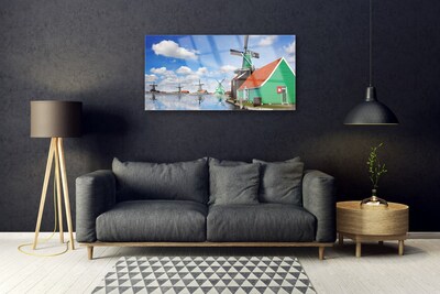 Quadro de vidro Arquitetura residencial