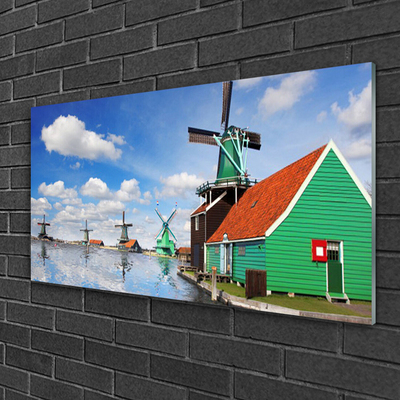 Quadro de vidro Arquitetura residencial