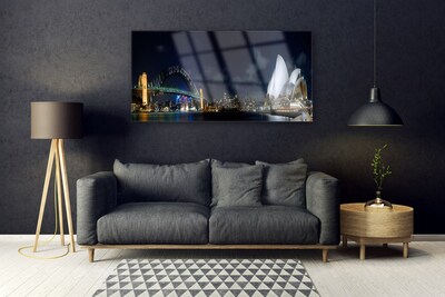Quadro de vidro Arquitetura da Ponte de Sydney