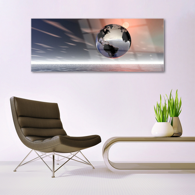 Quadro de vidro Arte da Terra