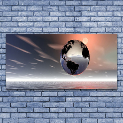 Quadro de vidro Arte da Terra