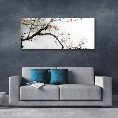 Quadro de vidro Ramo Natureza Planta