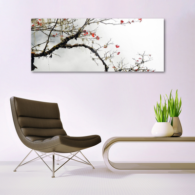 Quadro de vidro Ramo Natureza Planta