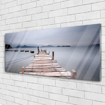 Quadro de vidro Arquitetura da Ponte Marítima