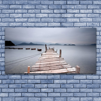 Quadro de vidro Arquitetura da Ponte Marítima