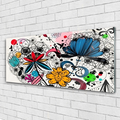 Quadro de vidro Gráficos Abstratos