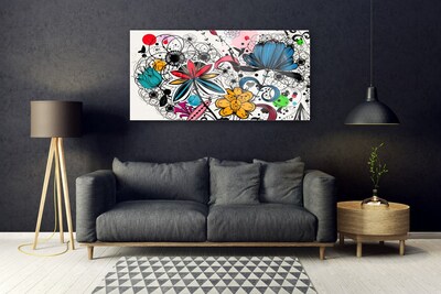 Quadro de vidro Gráficos Abstratos