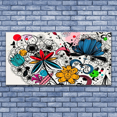 Quadro de vidro Gráficos Abstratos