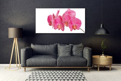 Quadro de vidro Planta de flores