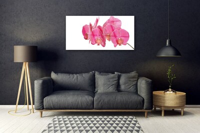 Quadro de vidro Planta de flores