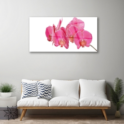 Quadro de vidro Planta de flores