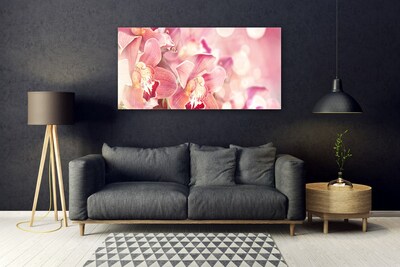 Quadro de vidro Planta de flores