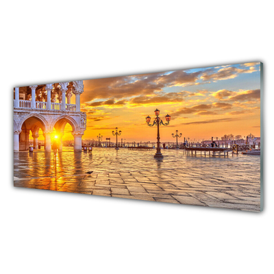 Quadro de vidro Arquitetura do Parque Solar