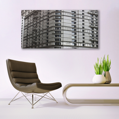 Quadro de vidro Edifícios Casas